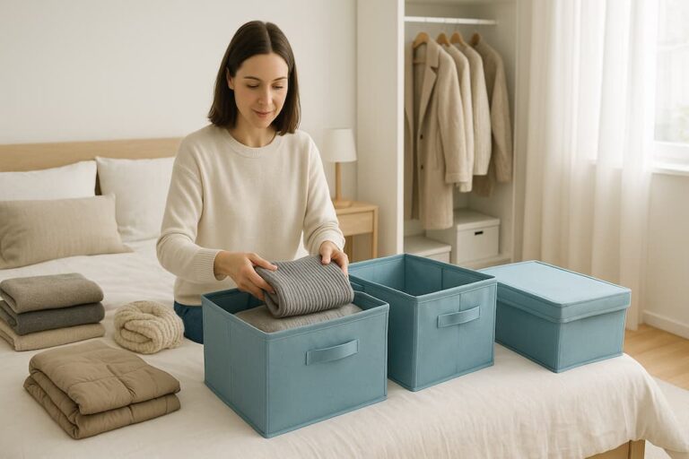 Guardar ropa de fuera de temporada con Boxspace