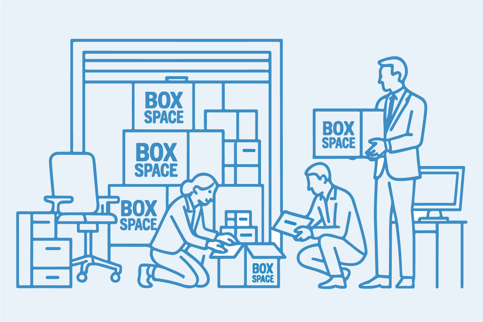 trasteros para empresas en Madrid-Boxspace