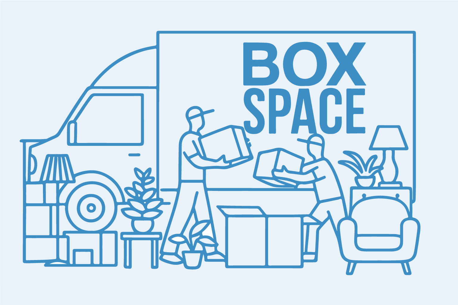 Trasteros para mudanzas en Madrid- Boxspace